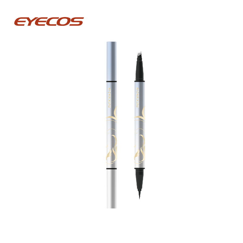 Çoxfunksiyalı Maye Eyeliner Qələmi+ Qaş Qələmi 4 Fırça